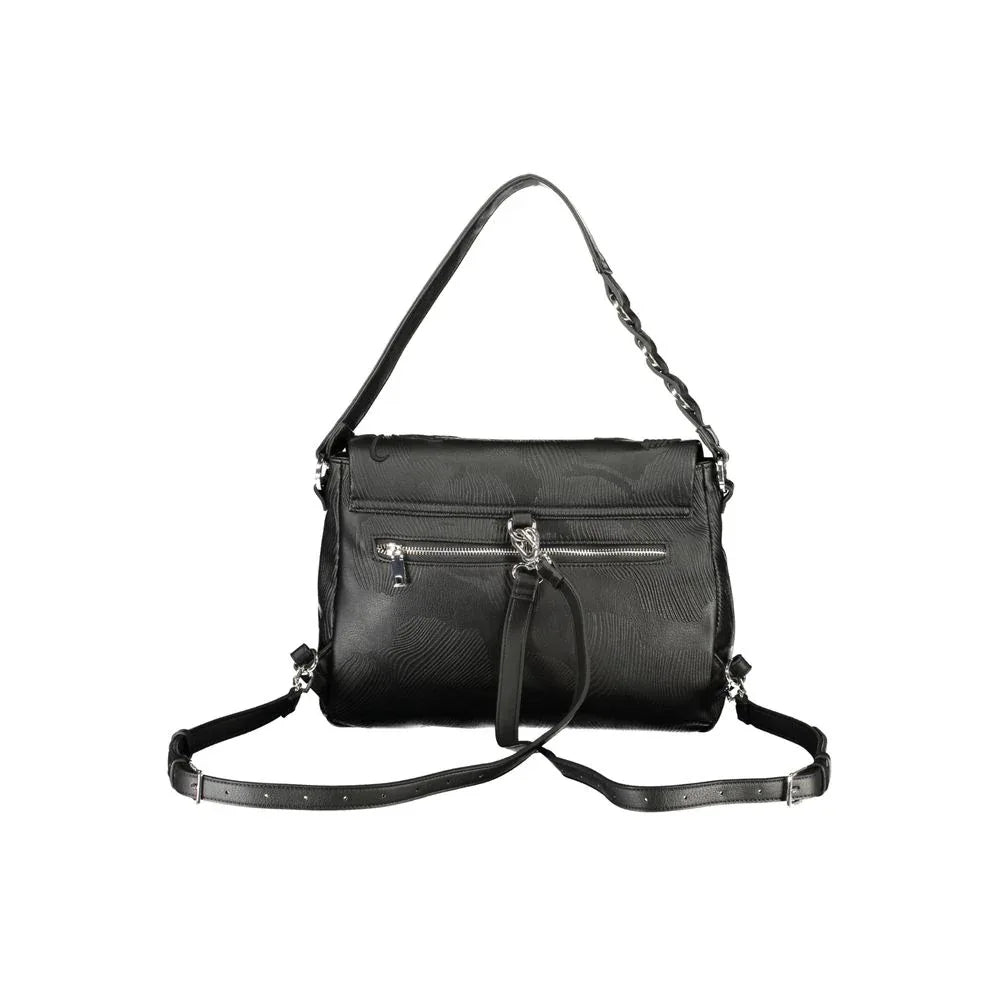 Desigual Black Polyurethane Women Backpack - Zachava