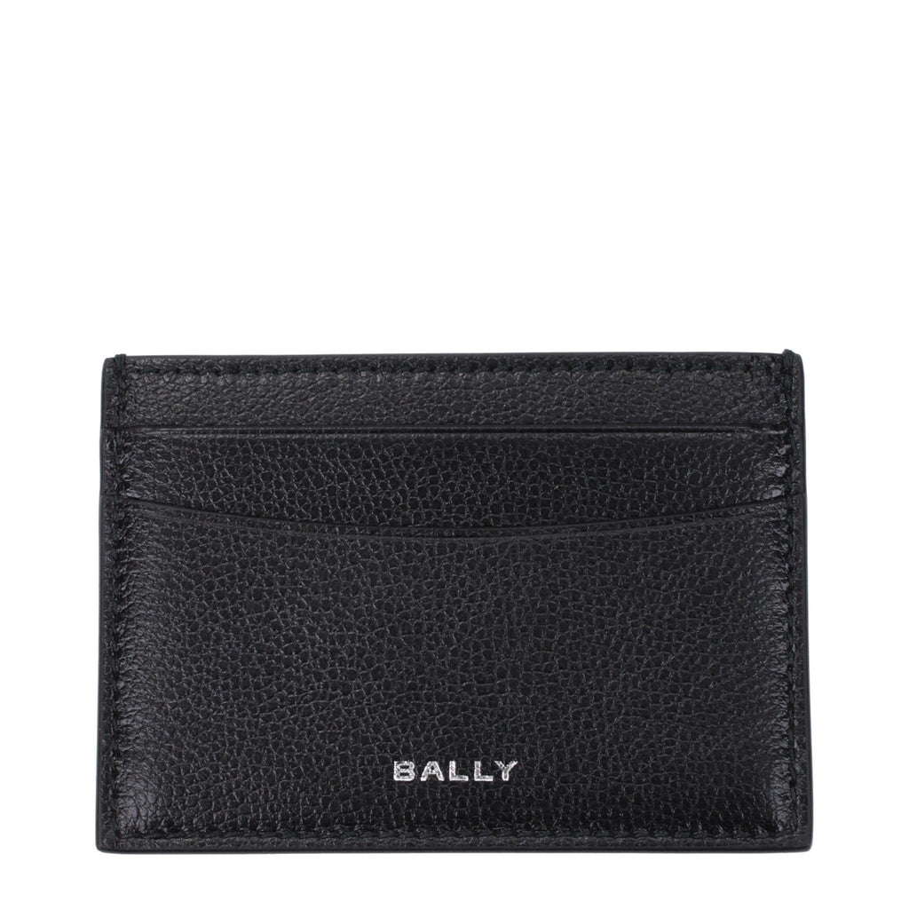 Bally Black Leather Cardholder