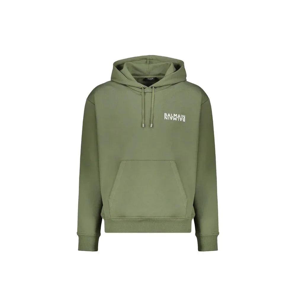 Balmain Bicolor Cotton Hoodie - Zachava
