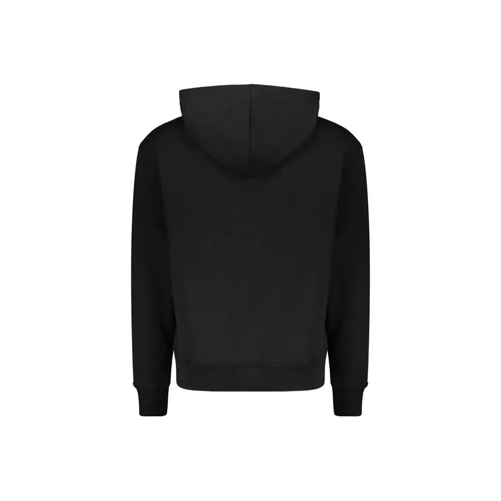 Balmain Black Cotton Hoodie - Zachava