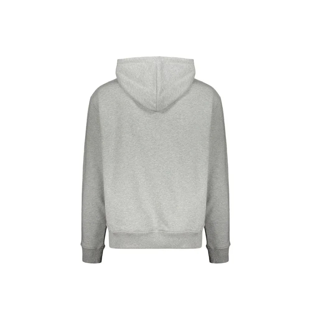 Balmain Gray Cotton Hoodie - Zachava