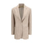 Max Mara Beige Fleece Wool Blazer