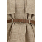 Max Mara Beige Cotton Coat