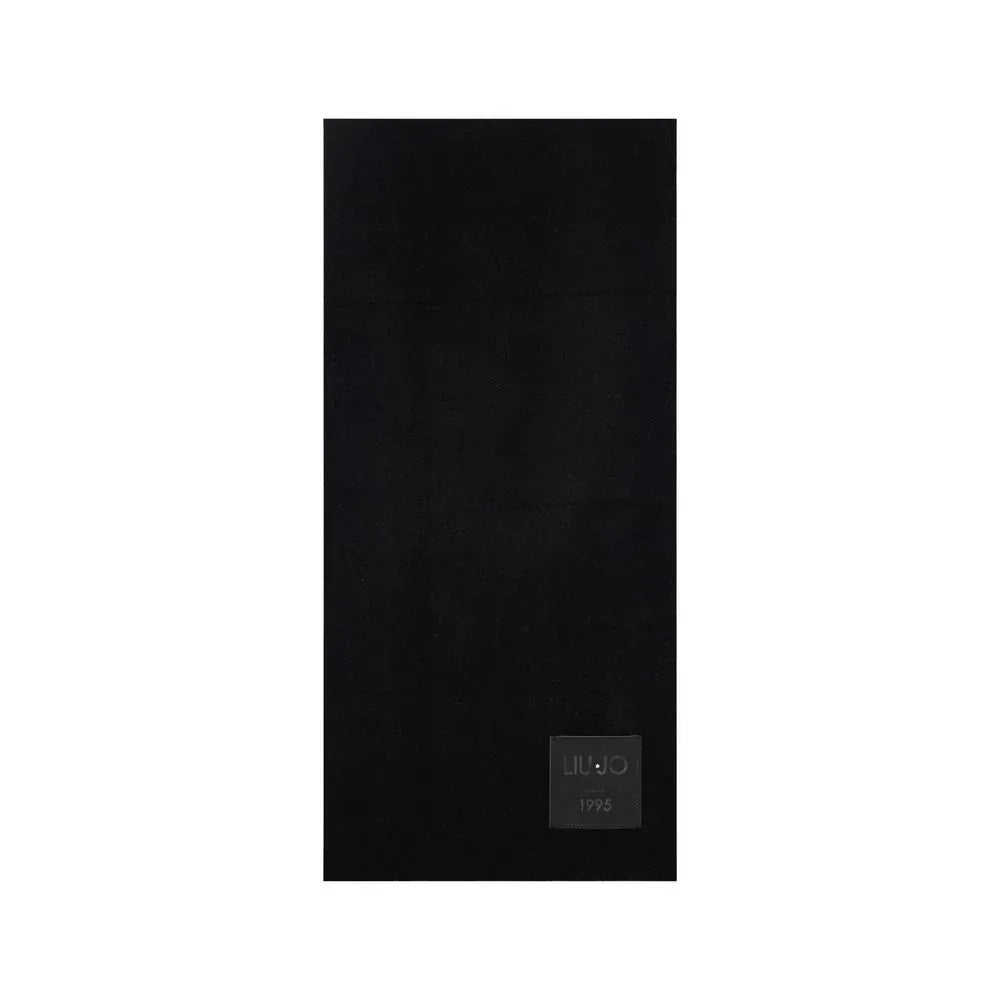 Liu Jo Black Polyester Beanie - Zachava