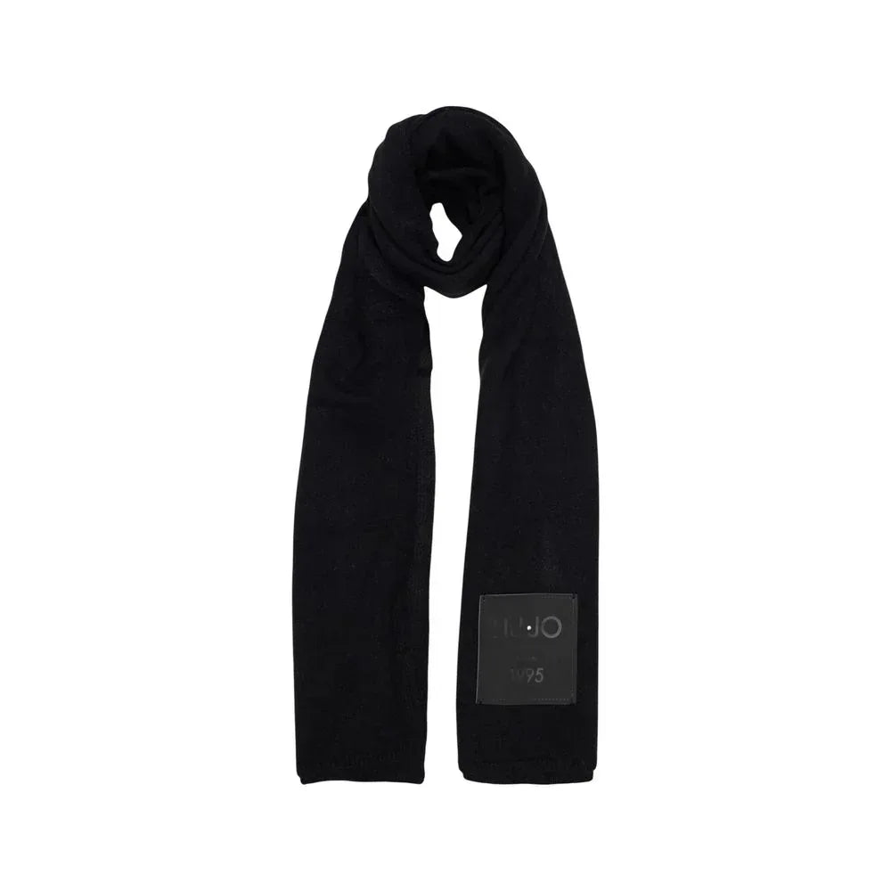 Liu Jo Black Polyester Beanie - Zachava