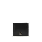 Dolce & Gabbana Black Calf Leather Bos Taurus Wallet - Zachava