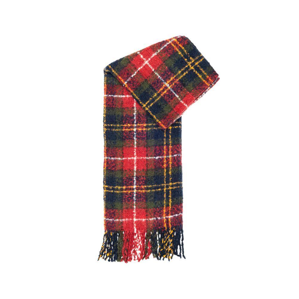 Barbour Bordeaux Polyester Scarf - Zachava