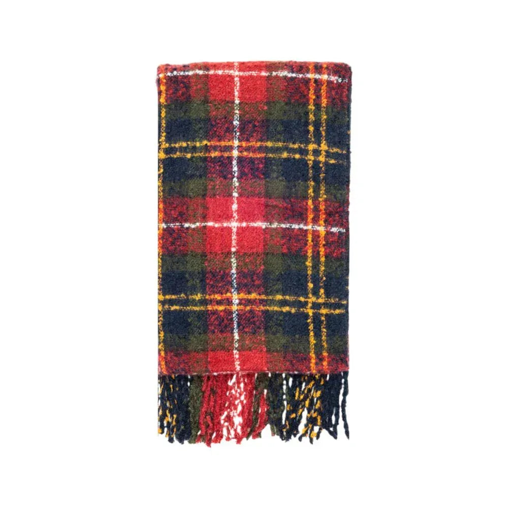Barbour Bordeaux Polyester Scarf - Zachava