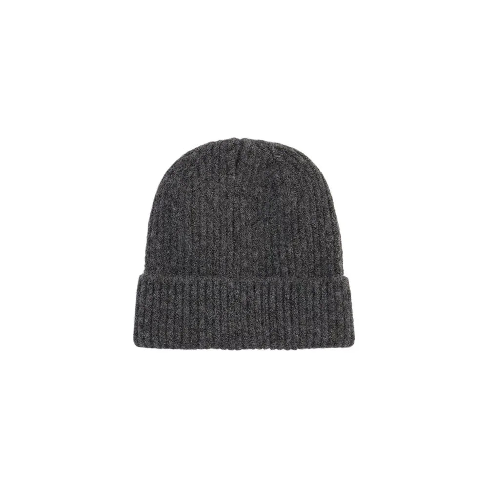 Barbour Gray Polyester Beanie - Zachava