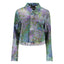 Desigual Blu Cotton Woman Jacket