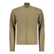 Napapijri Verde Cotton Men Cardigan - Zachava