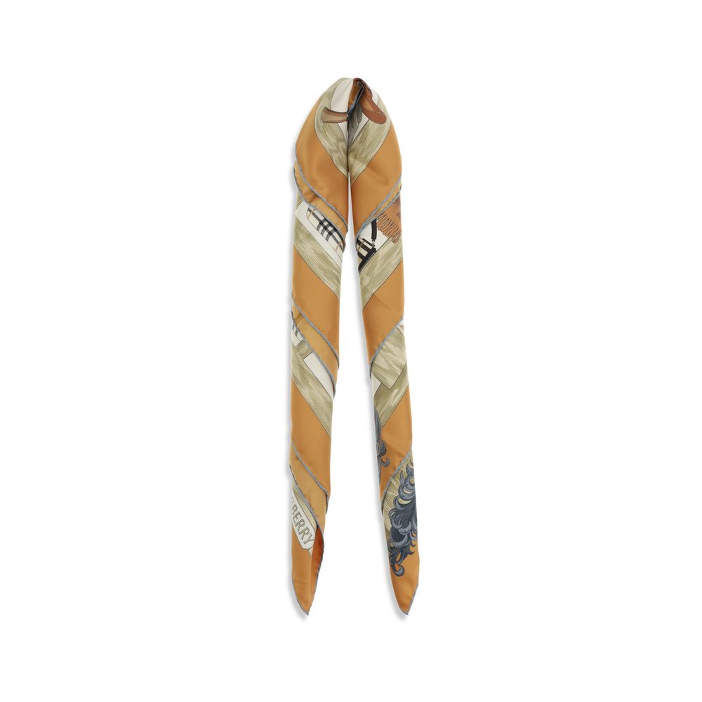 Burberry Multicolor Silk Scarf Secondary image