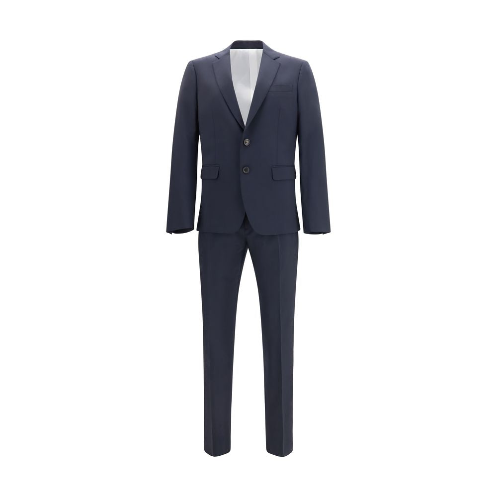 Dsquared² Blue Fleece Wool Two-Piece Suit Main image
