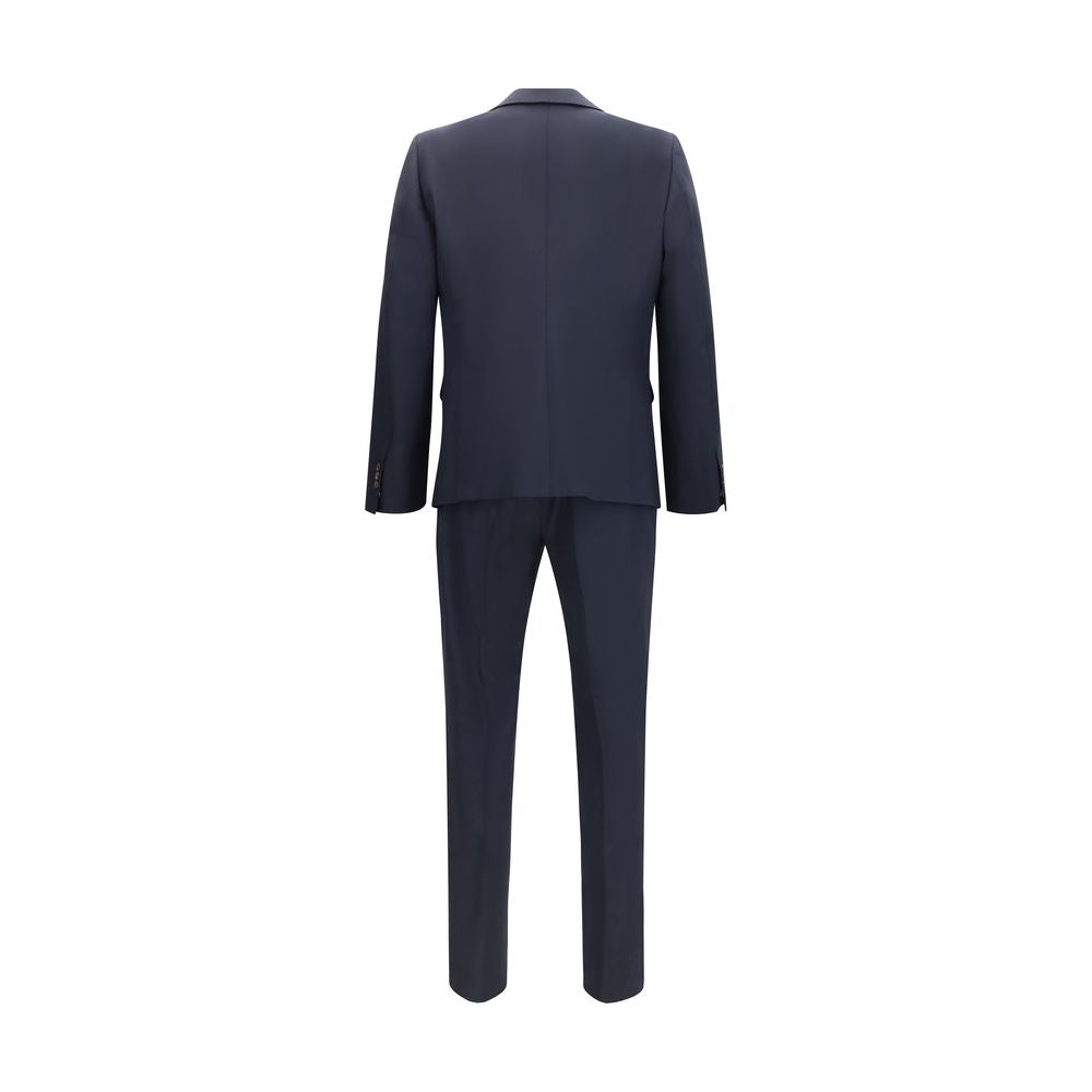 Dsquared² Blue Fleece Wool Two-Piece Suit Secondary image