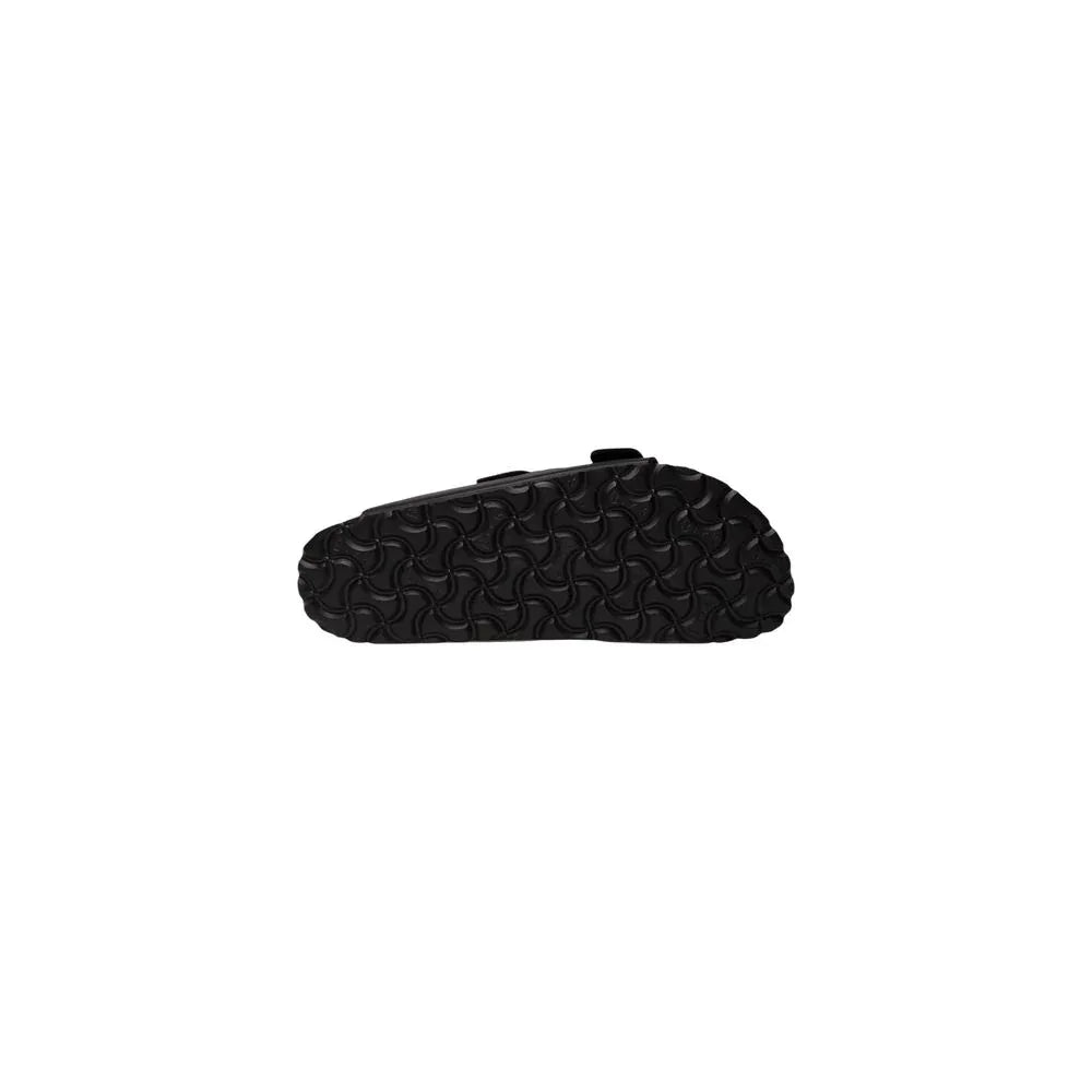Birkenstock Black Synthetic Flat Sandals - Zachava