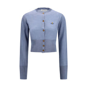 Vivienne Westwood Blue Merino Wool Cardigan