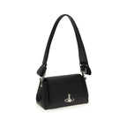 Vivienne Westwood Black Polyurethane Shoulder Bag