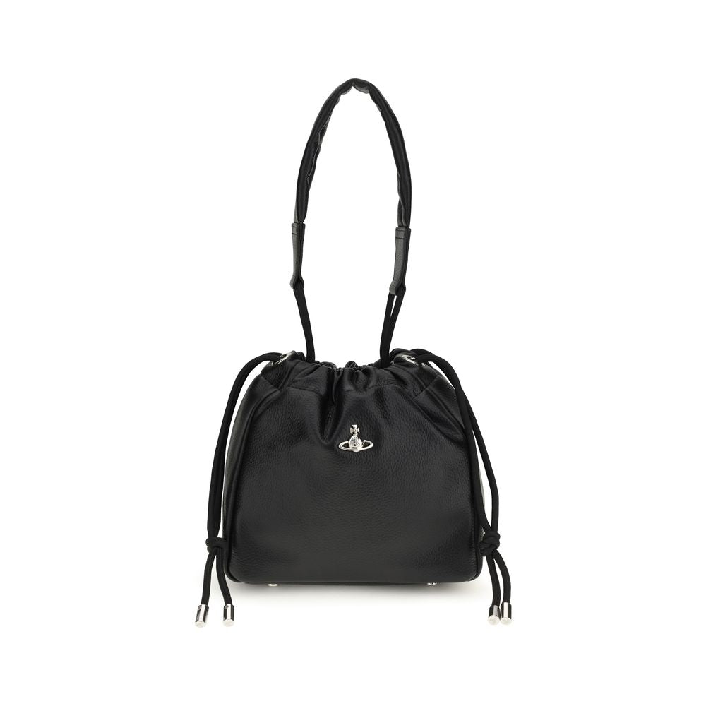 Vivienne Westwood Black Polyethylene Shoulder Bag