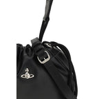 Vivienne Westwood Black Polyethylene Shoulder Bag