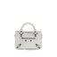 Balenciaga White Calf Leather Bos Taurus Handbag