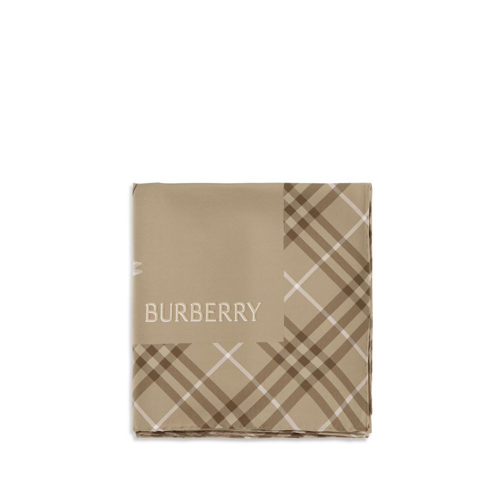 Burberry Beige Silk Scarf Main image