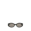 Balenciaga Black Acetate Sunglasses