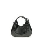 Ganni Black Recycled Polyester Handbag