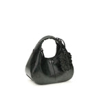 Ganni Black Recycled Polyester Handbag