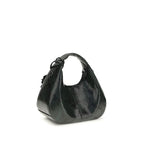 Ganni Black Recycled Polyester Handbag