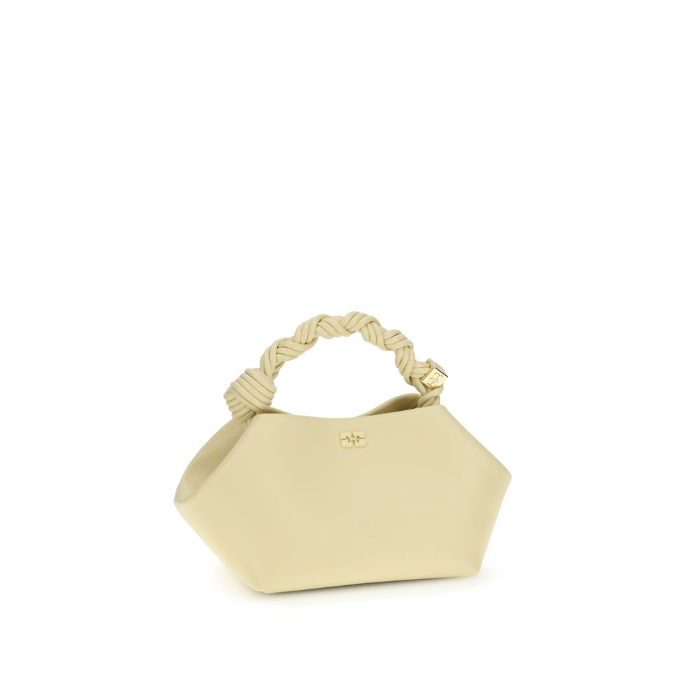 Ganni Bicolor Recycled Leather Handbag