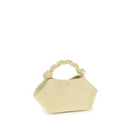 Ganni Bicolor Recycled Leather Handbag