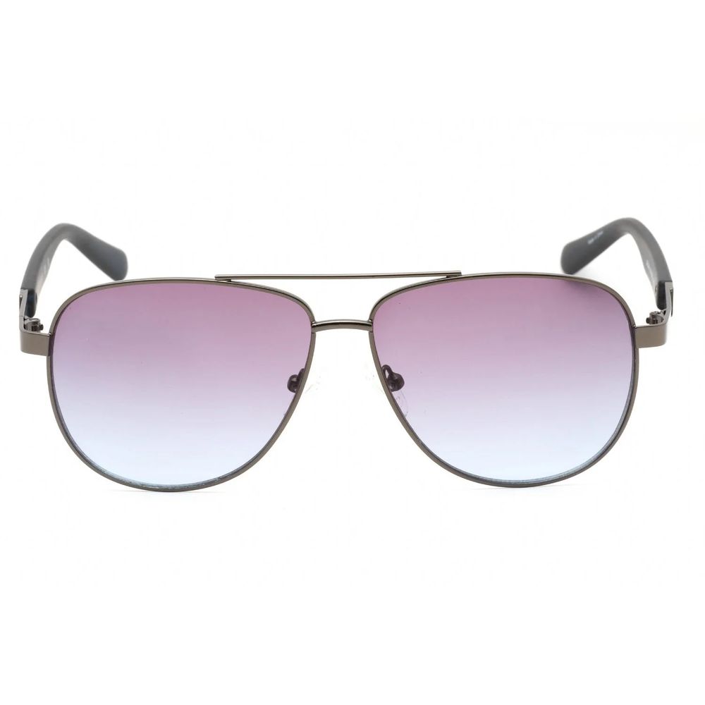 Guess Gray Metal Sunglasses Guess