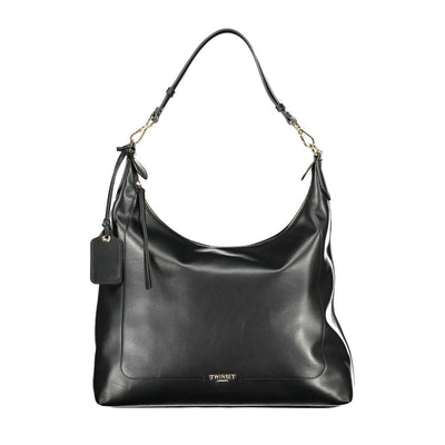 Twinset Nero Poliuretano Women Hobo Bag