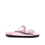 Palm Angels Multicolor Calfskin Strap-On Sandals