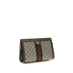 Gucci Brown Fabric Handbag