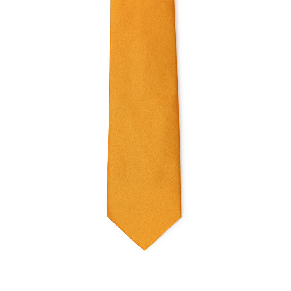 Dolce & Gabbana Orange Silk Tie - Zachava