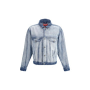 Diesel Blue Cotton Denim Jacket