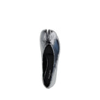 Maison Margiela Silver Calf Leather Bos Taurus Ballet Flats