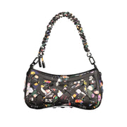 Desigual Nero Poliuretano Women Bag - Zachava