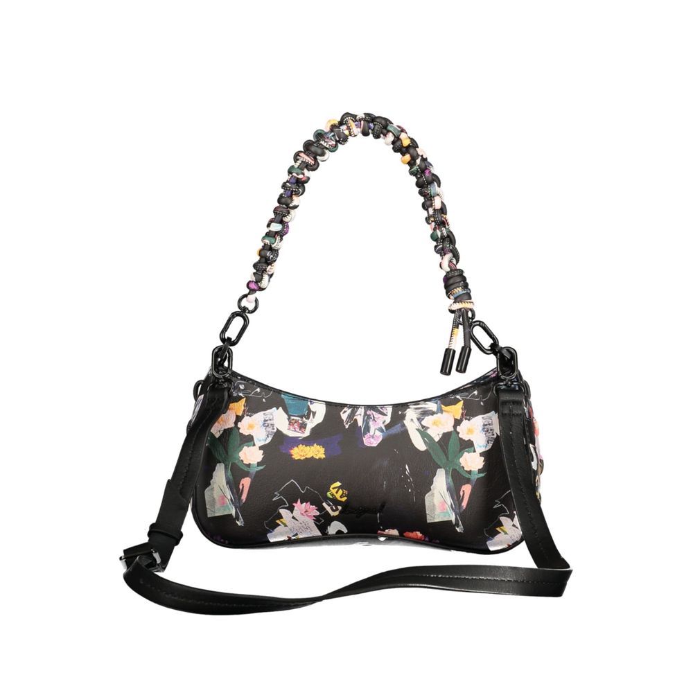 Desigual Nero Poliuretano Women Bag - Zachava
