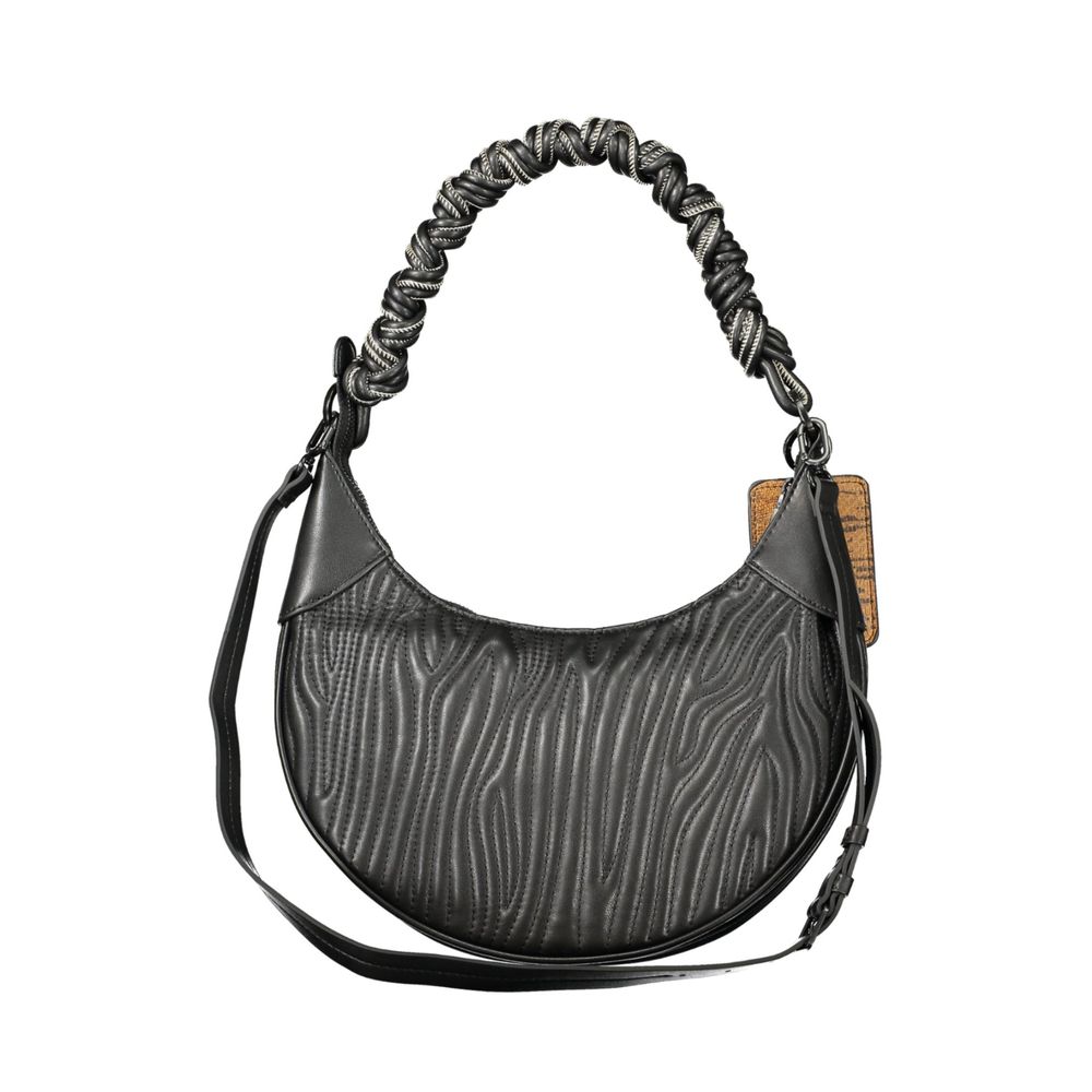 Desigual Nero Poliuretano Woman Bag - Zachava