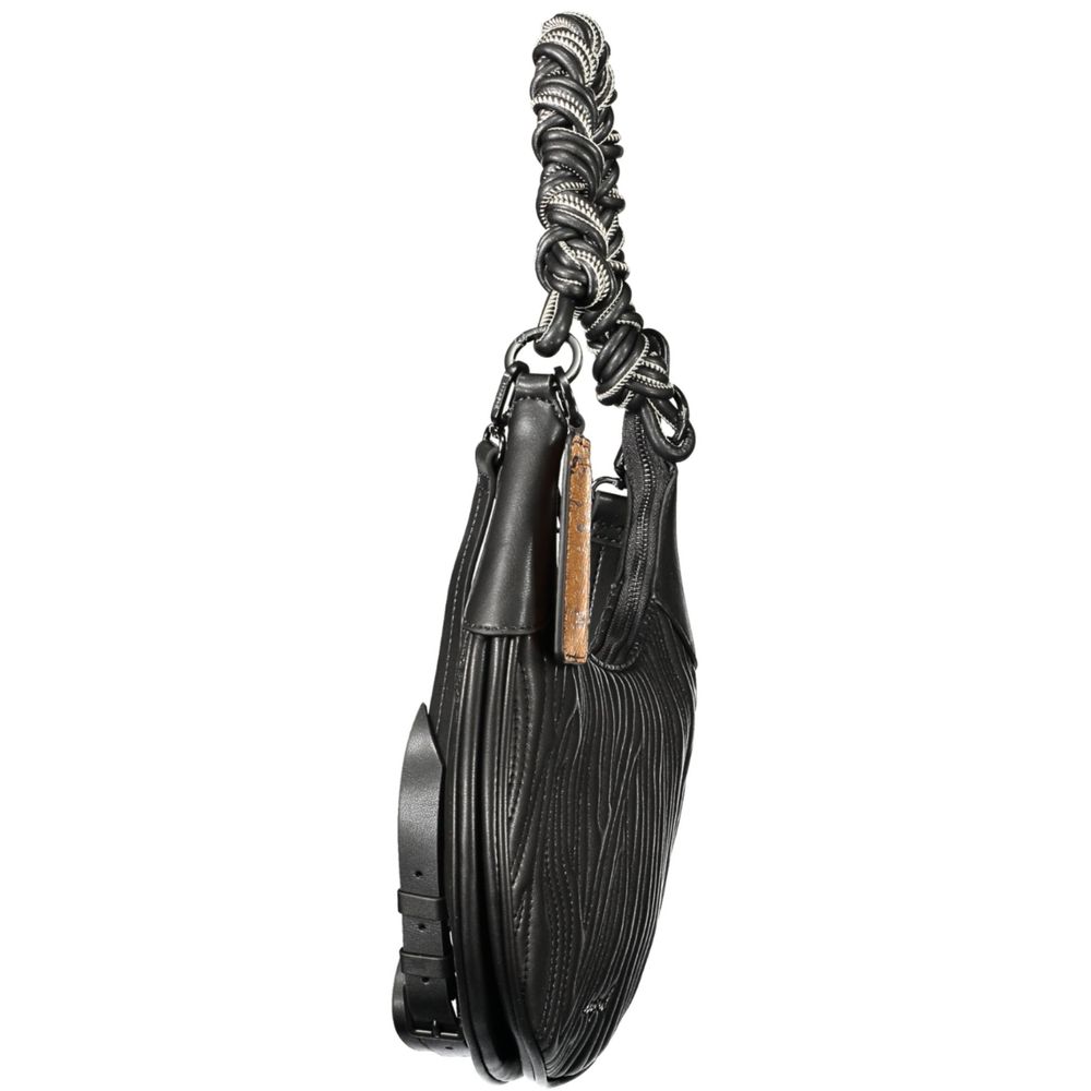 Desigual Nero Poliuretano Woman Bag - Zachava
