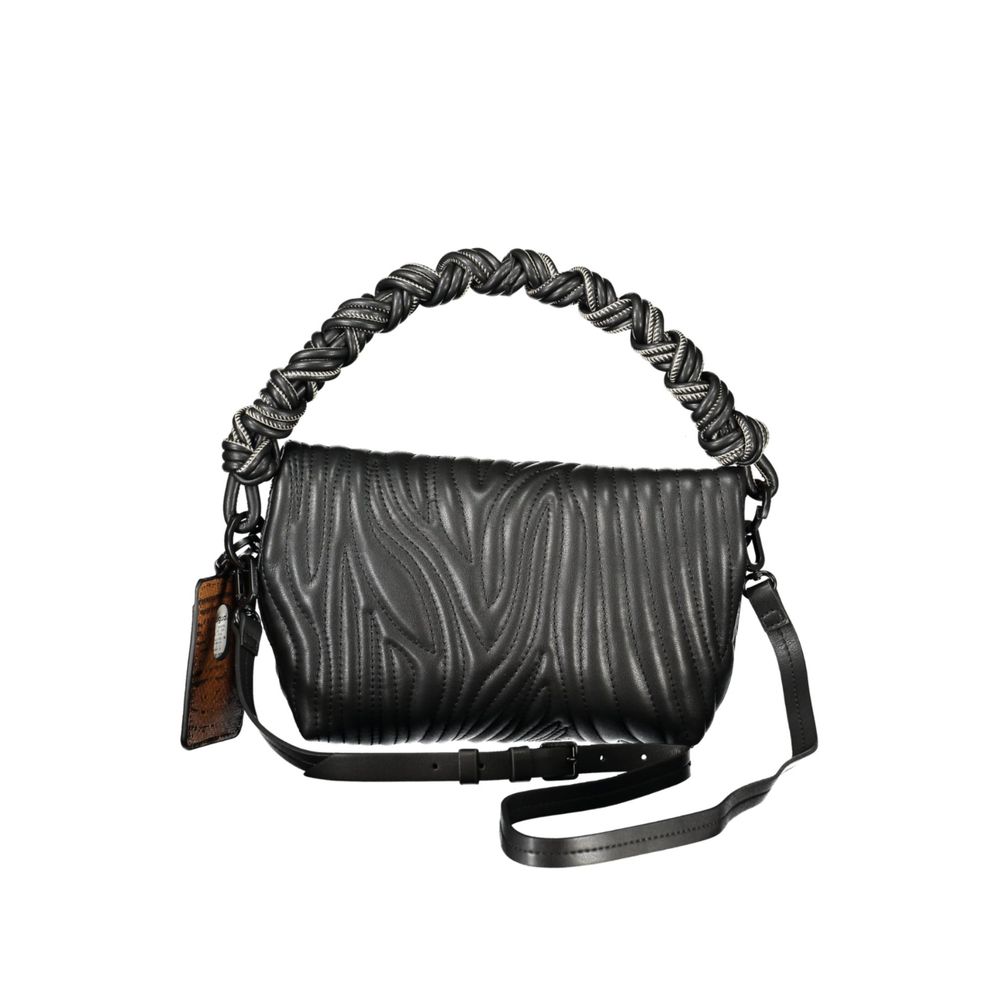 Desigual Ecru Polyurethane Women's Handbag - Zachava