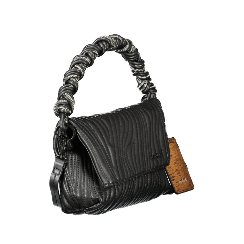 Desigual Ecru Polyurethane Women's Handbag - Zachava