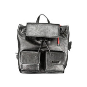 Desigual Black Polyurethane Women's Mini Backpack - Zachava