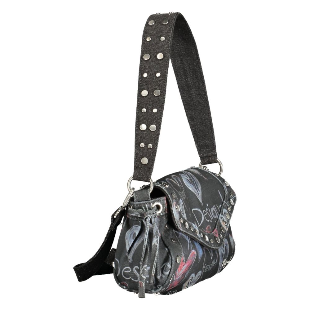 Desigual Black Polyester Women Bag - Zachava
