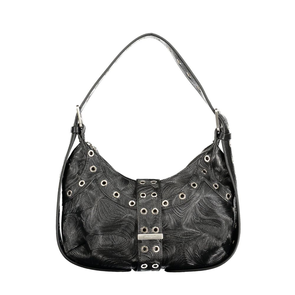 Desigual Black Polyurethane Women's Mini Bag - Zachava