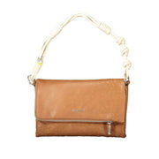 Desigual Marrone Polyurethane Women Handbag - Zachava