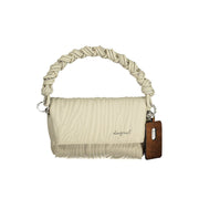 Desigual Ecru Polyurethane Women's Handbag - Zachava
