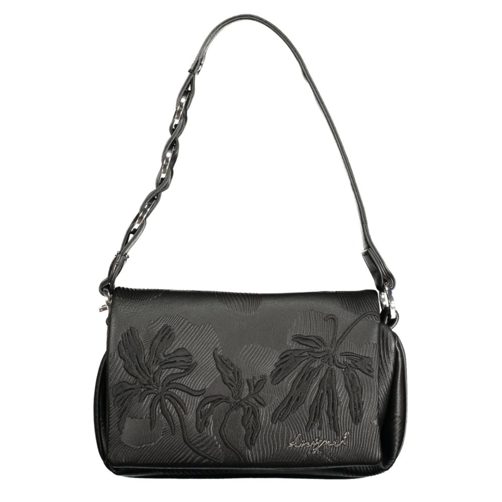 Desigual Black Polyurethane Women's Bag - Zachava